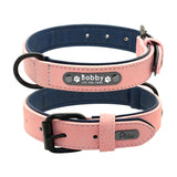 Personalized Leather Collar & Leash Set