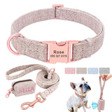 Personalized Collar + Leash Set