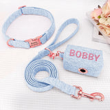 Personalized Collar + Leash Set