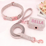 Personalized Collar + Leash Set