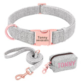 Personalized Collar + Leash Set