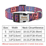 Personalized Nylon Clip Collar