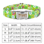 Personalized Nylon Clip Collar