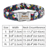 Personalized Nylon Clip Collar