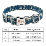 Personalized Nylon Clip Collar