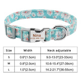 Personalized Nylon Clip Collar