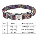 Personalized Nylon Clip Collar