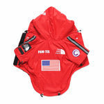 Pawpular Hype Rain Jacket Red