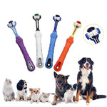 Three Sided Dog Toothbrush